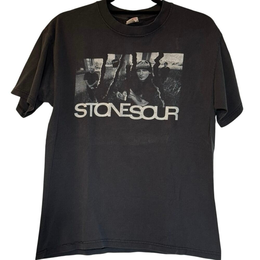 Vintage Y2K Stonesour Double Sided 2002 Band Tour Shirt Adult Medium